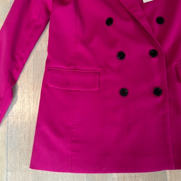 JOIE - NWT - Oversized Hot Pink Blazer S - Picture 10 of 14